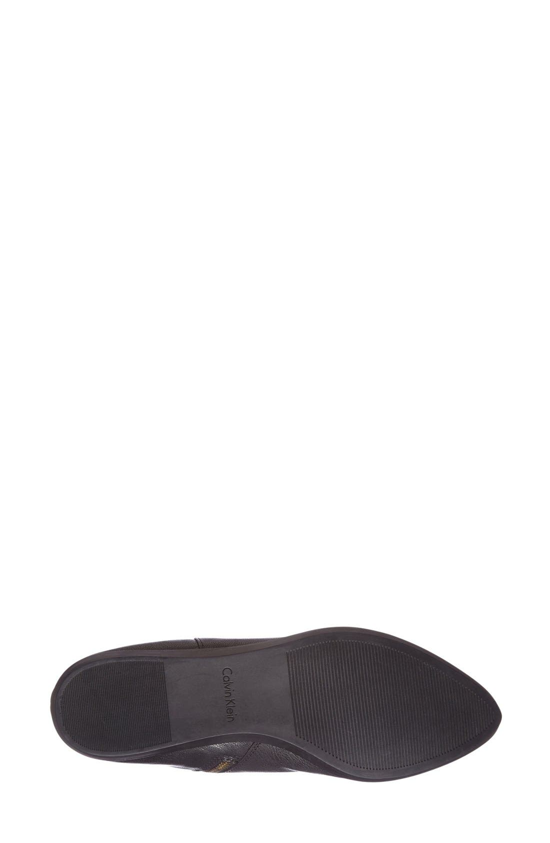 Calvin Klein 'Voletta' Bootie (Women), Alternate, color, BLACK
