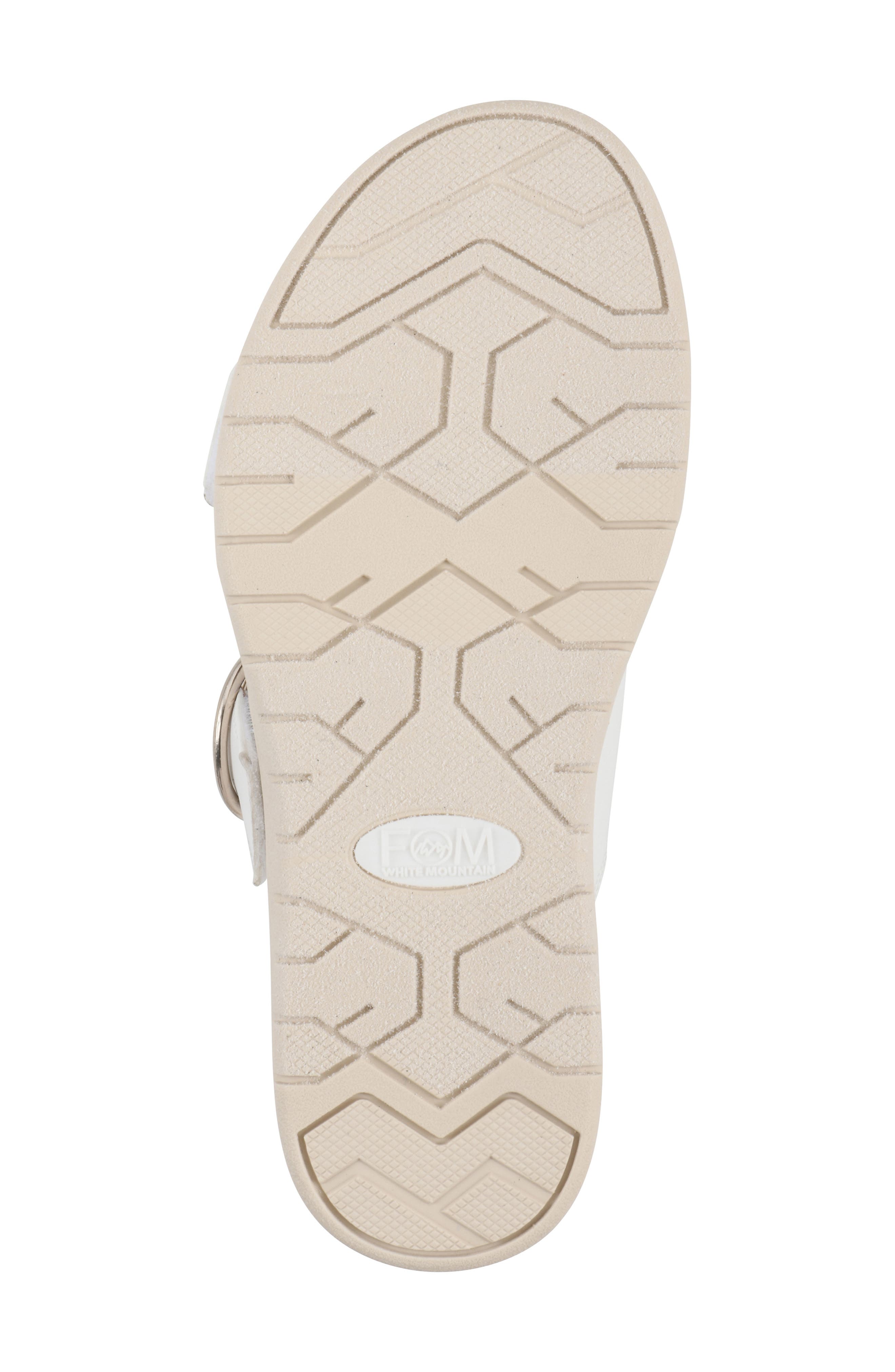 White Mountain Footwear Namaste Fom Recovery Slide Sandal, Alternate, color, 
