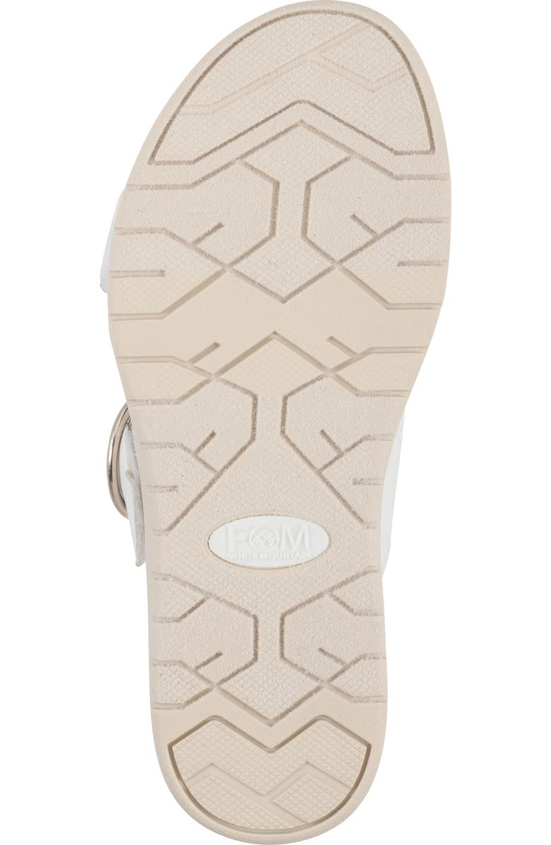White Mountain Footwear Namaste Fom Recovery Slide Sandal, Alternate, color,