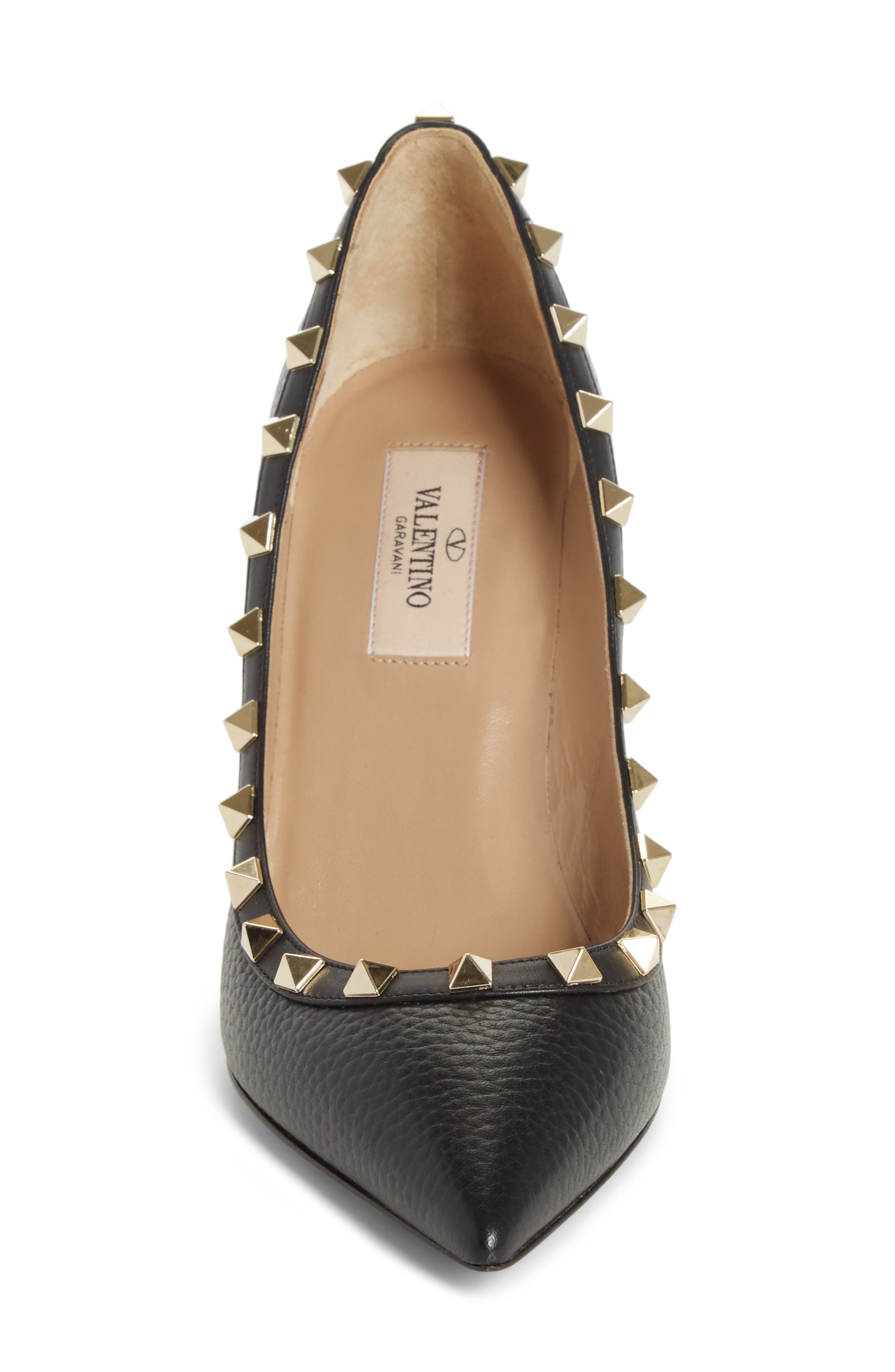 Valentino Garavani Rockstud Pointed Toe Pump, Alternate, color, 