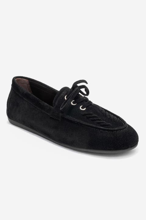 Lorven Leather Lace Up Loafer (Women)