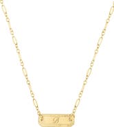 Set & Stones Cora Initial Necklace
