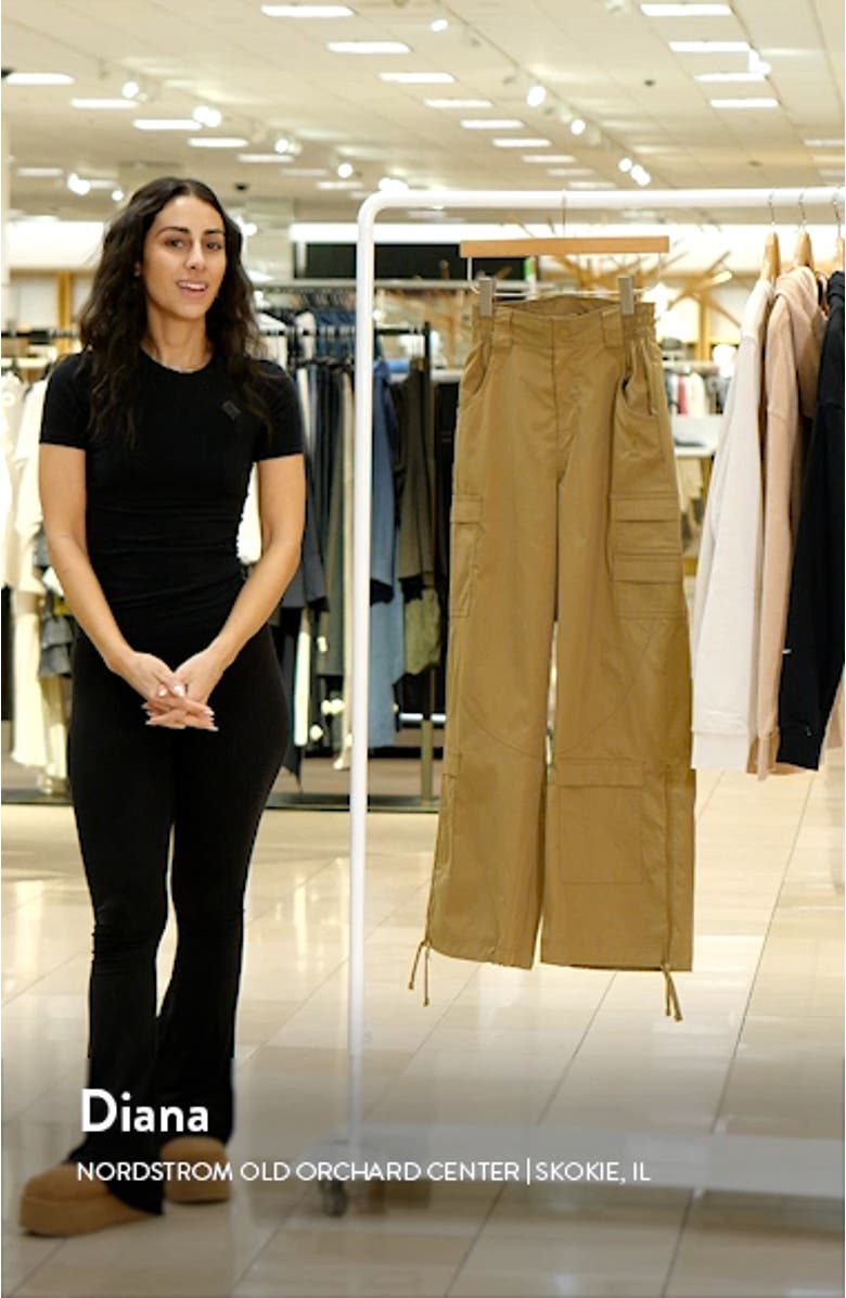 Chicago Wide Leg Cargo Pants, sales video thumbnail