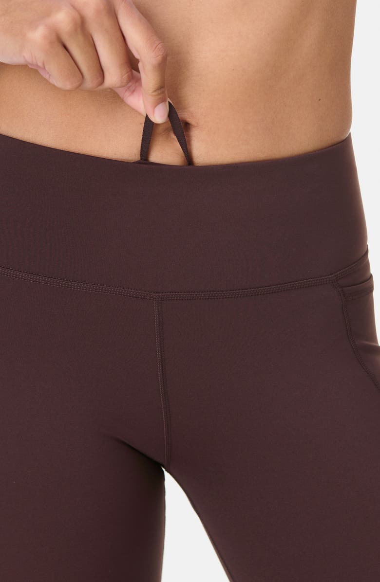 Sweaty Betty Power 7/8 Workout Pocket Leggings, Alternate, color, Sable Brown