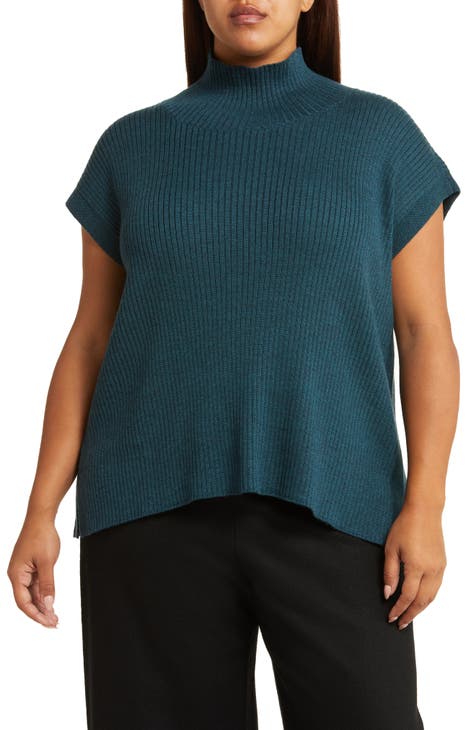 Eileen Fisher Women Pullover Dolman Cowl Neck Rayon boxy oversized Plus Size buy 3x