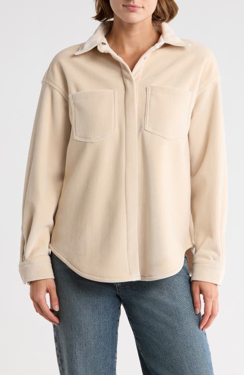 Corduroy Shirt Jacket