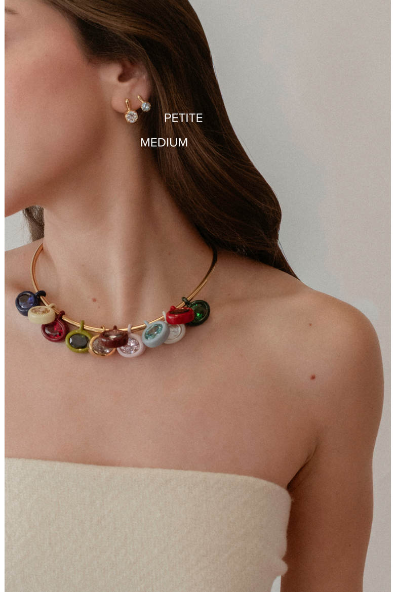 The Clement Earrings, Alternate, color, Sky / White Silver