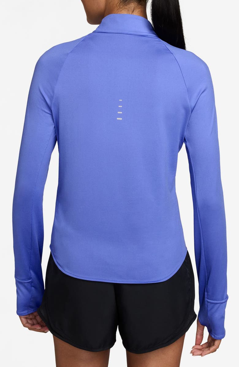 Nike Swift Dri-FIT UV Half Zip Running Top, Alternate, color, 570 Saphre/Refsil
