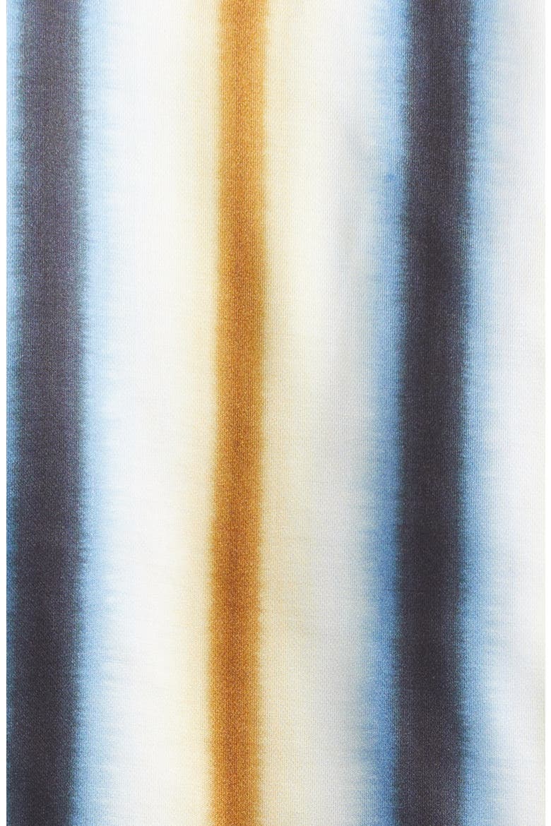 Brooklyn Stripe Crop Top, Alternate, color, TAHOE BLUE/ MILK CHOCOLATE