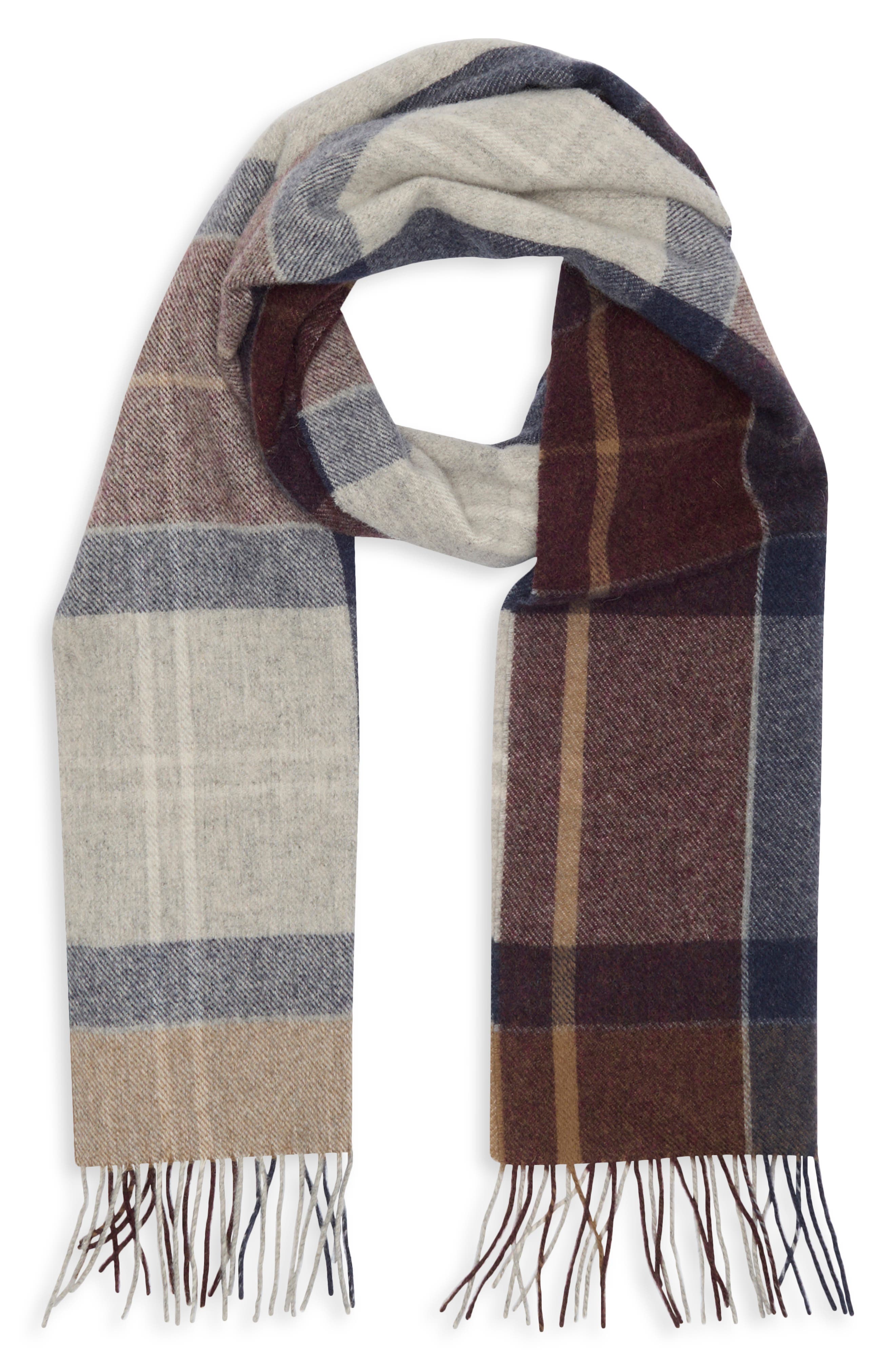 Barbour Inverness Tartan Wool Scarf