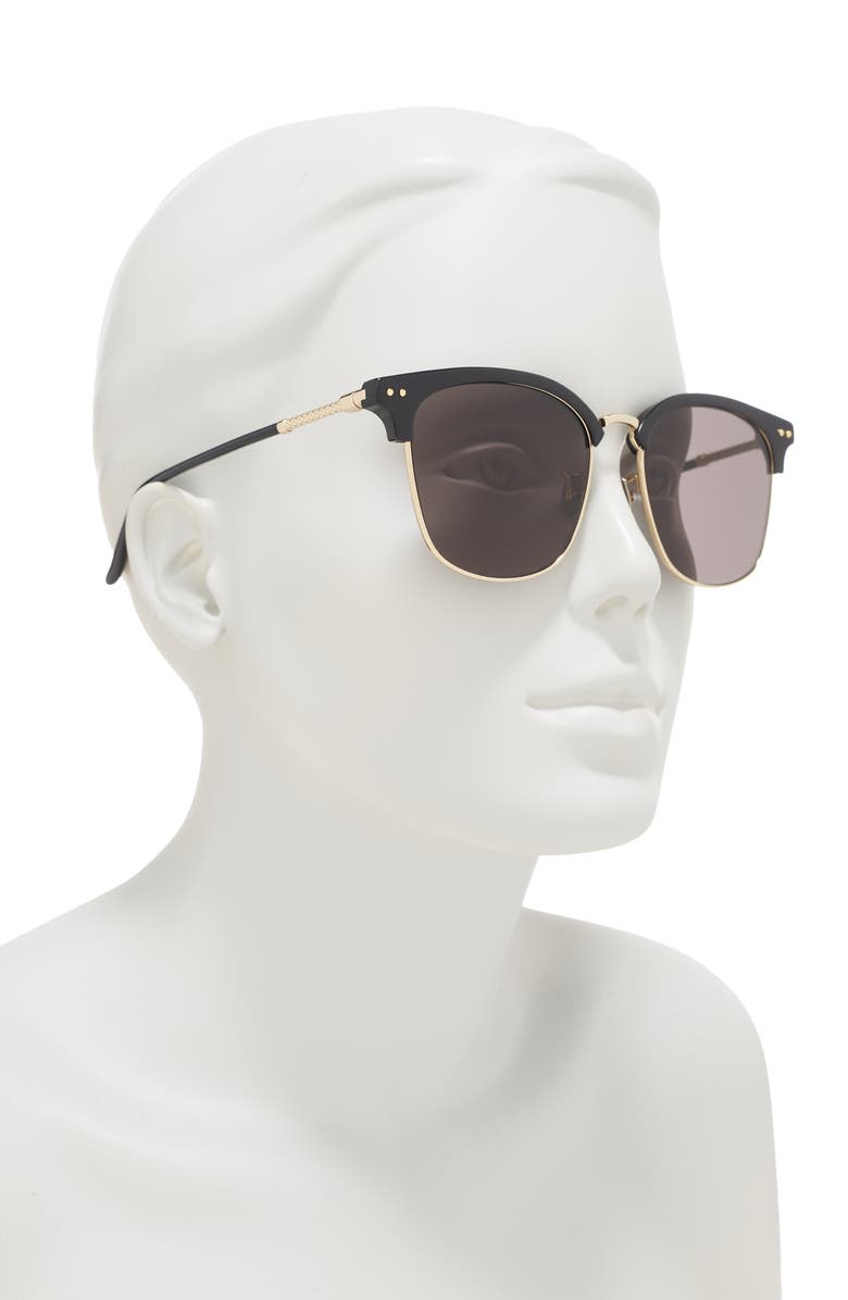 Bottega Veneta 56mm Sunglasses, Alternate, color,