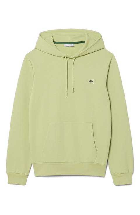 Lightweight Cotton Fleece Pullover Hoodie