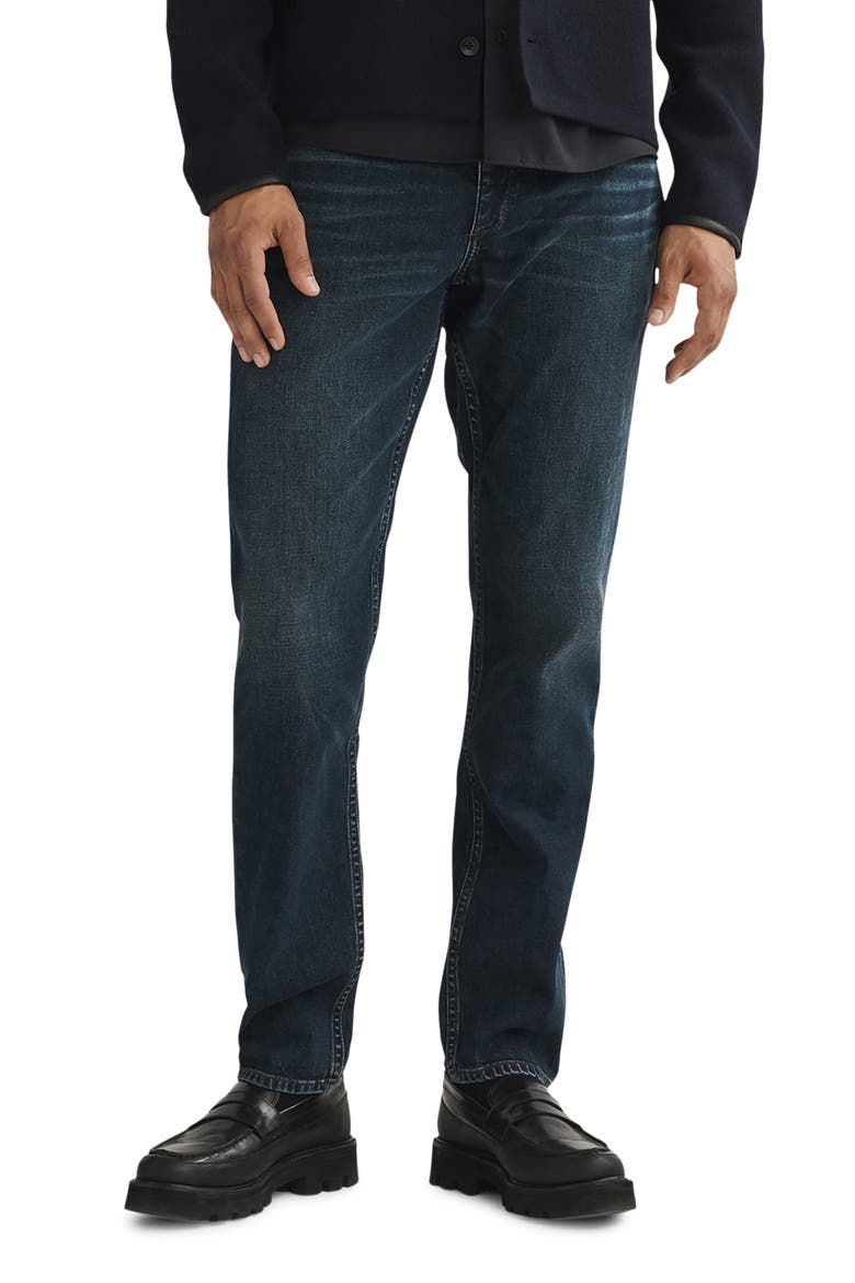 Fit 3 Authentic Stretch Athletic Fit Jeans, Main, color, COLE