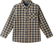 Andy & Evan Kids' Plaid Cotton Button-Up Shirt