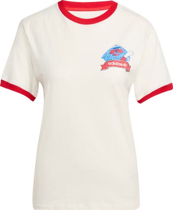 Lions Graphic Ringer T-Shirt