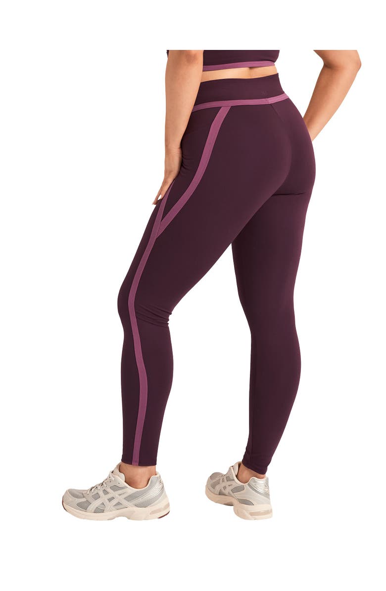 Adore Me Clarity Leggings, Alternate, color, Dark Purple
