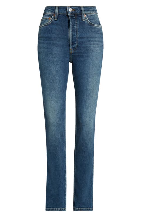 The Dagger High Waist Skinny Jeans (Sonomaindigo)