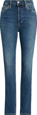 Re/Done The Dagger High Waist Skinny Jeans