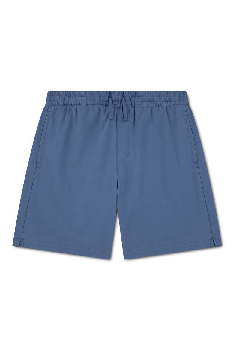 Kids' Cotton Blend Shorts, Main, color, SARGASSO SEA