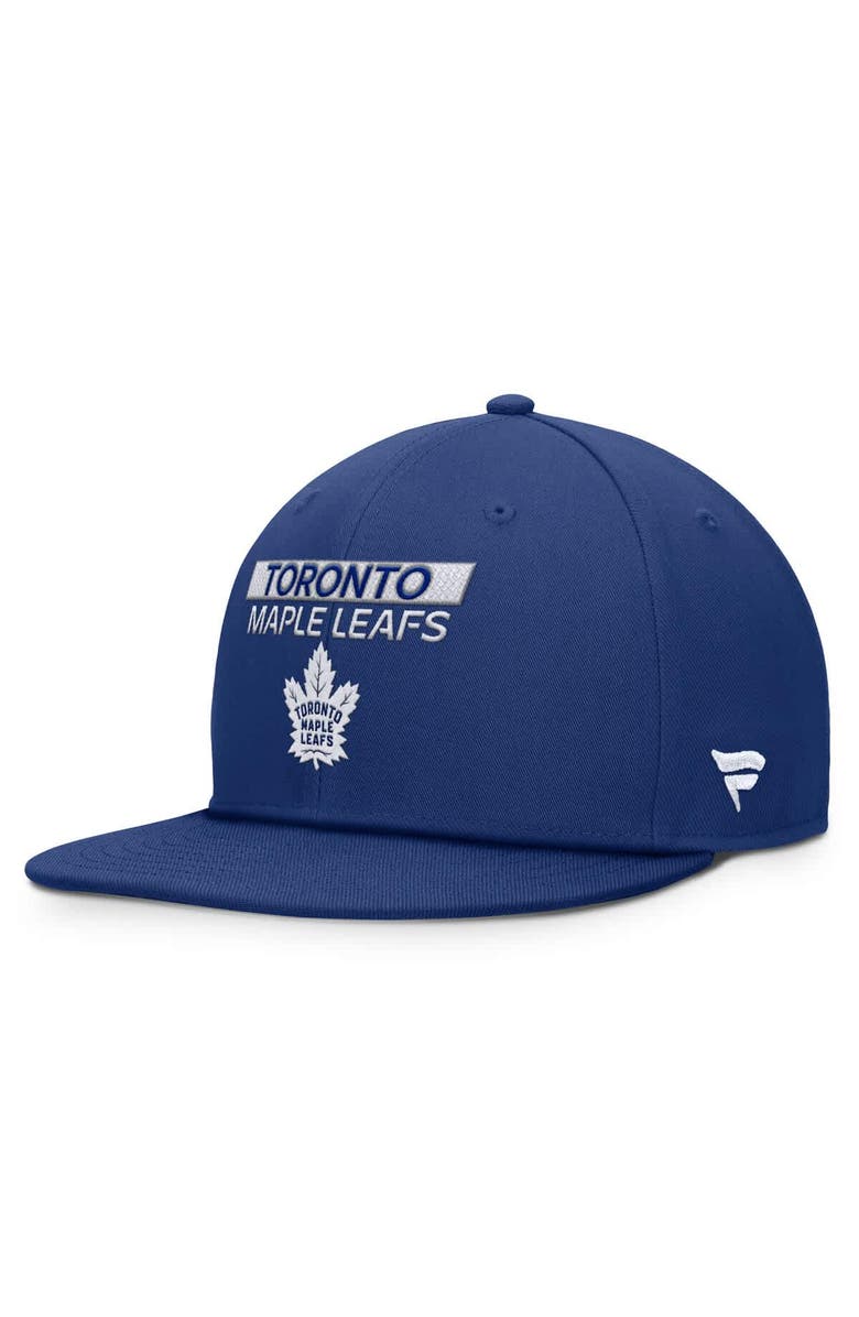 FANATICS Men's Fanatics Blue Toronto Maple Leafs Authentic Pro Prime Snapback Hat, Main, color, Blue
