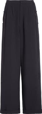 renaissance renaissance New York Pleated Wide Leg Pants