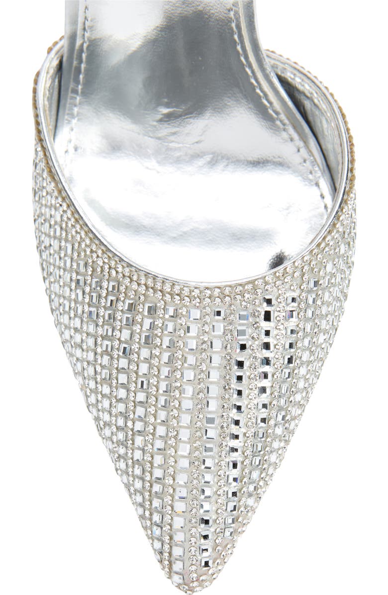 AZALEA WANG Riss Crystal Pointed Toe Pump, Alternate, color,