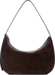 STAUD Large Demy Suede Hobo Bag