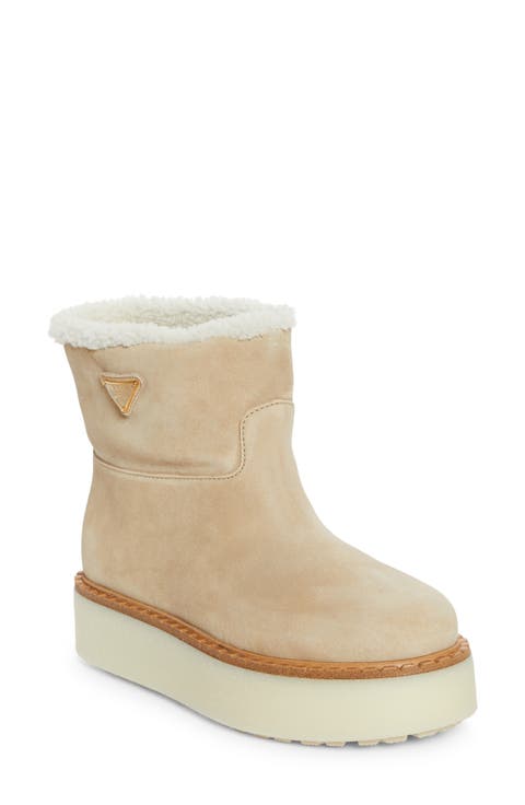 Evolve Genuine Shearling Bootie (Women)