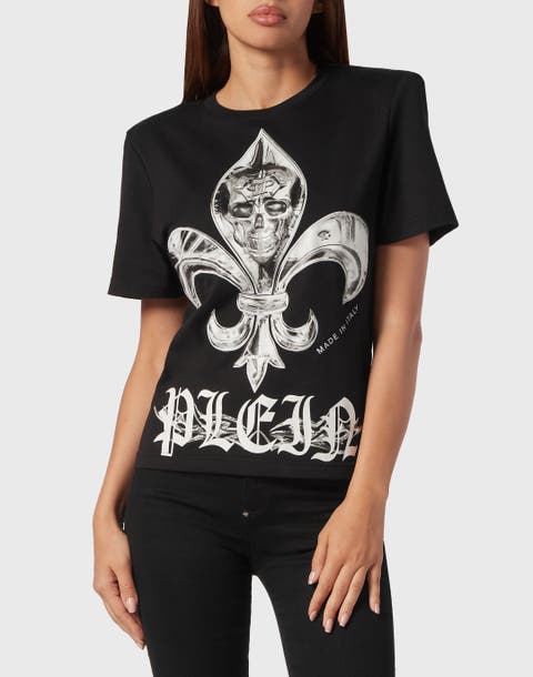 T-Shirt Round Neck Chrome Women