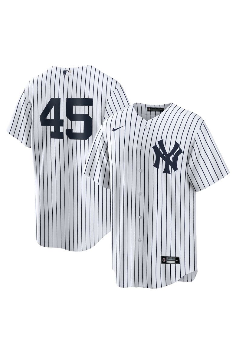 Men's Nike Gerrit Cole White New York Yankees Home Replica Player Name Jersey, Main, color, WHITE
