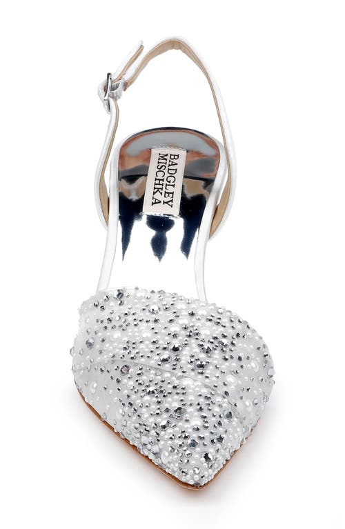 Shop Badgley Mischka Collection Brenna Slingback Pointed Toe Pump