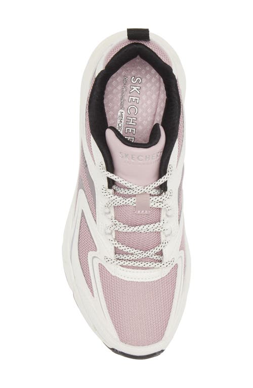 Skechers Tres Air Sneakers In Orange Mix In White/lavender