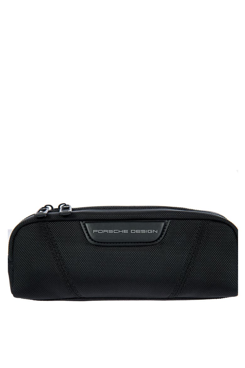 Roadster Nylon Accessory Pouch, Alternate, color, Black