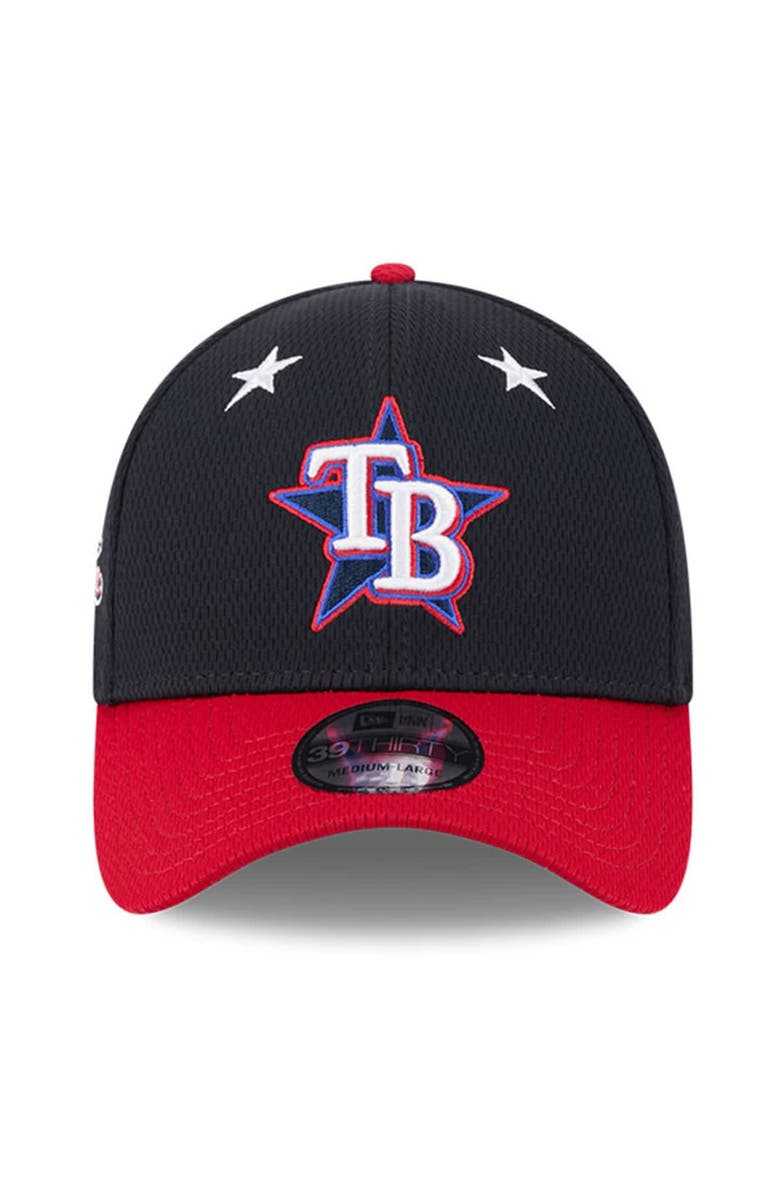 New Era Men's New Era Navy/Red  Tampa Bay Rays 2025 MLB All-Star Game Workout 39THIRTY Flex Hat, Alternate, color, Navy