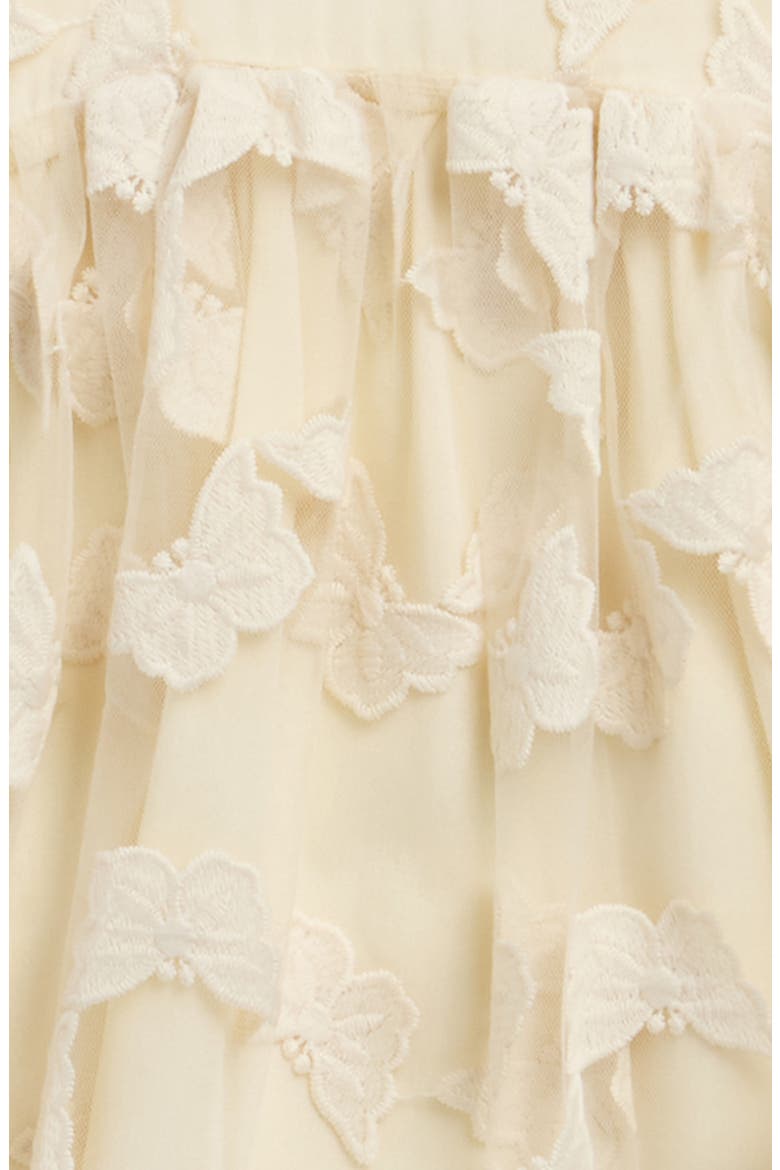 Kids' Luna Butterfly Dress, Alternate, color, NATURAL
