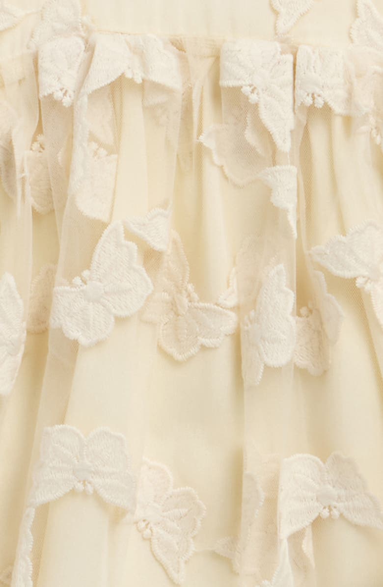 NORALEE Kids' Luna Butterfly Dress, Alternate, color, Natural