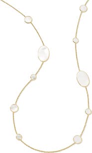 Ippolita Rock Candy Pearl Station Necklace