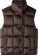 Rhone Water Repellent Houndstooth Check 650 Fill Power Down Vest