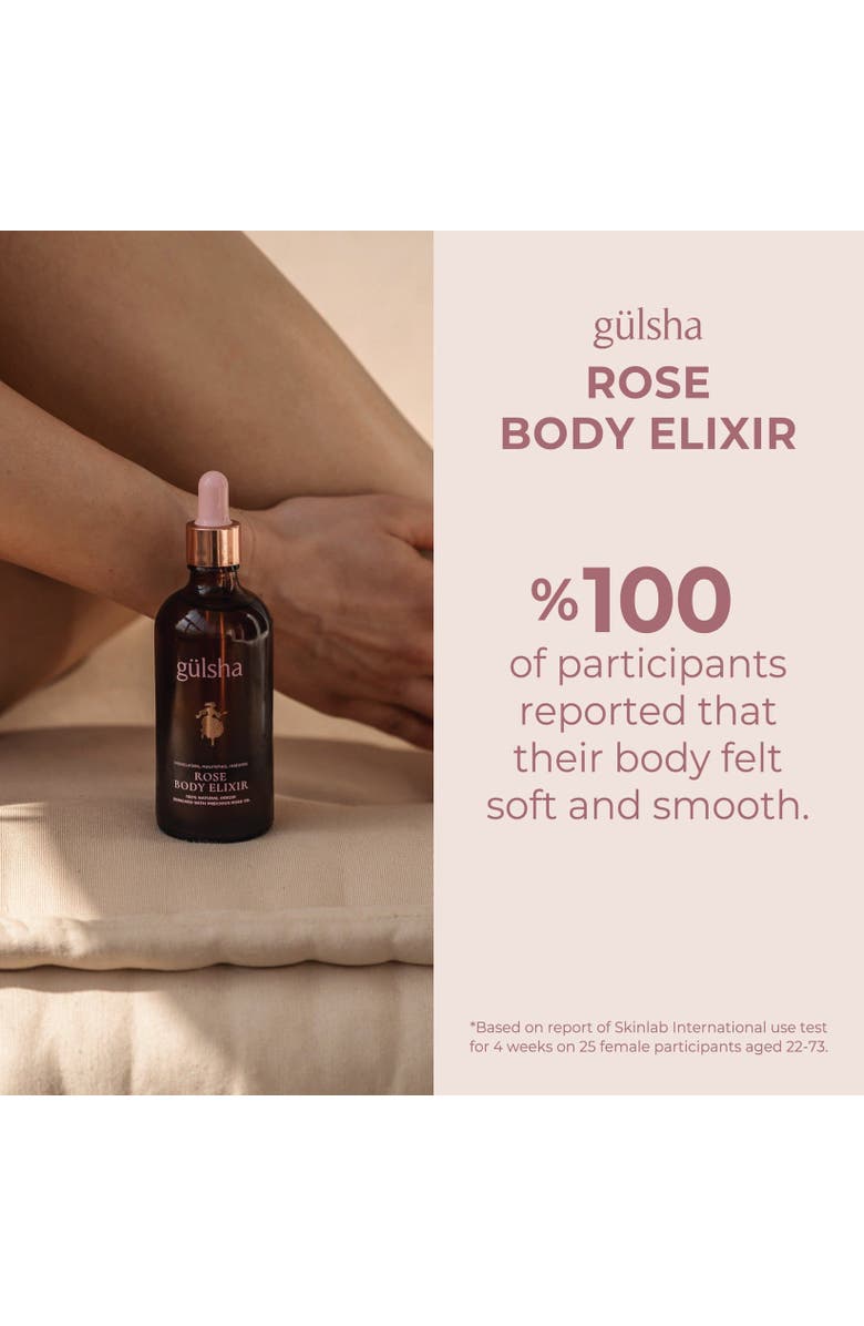 Gulsha Rose Body Elixir, Alternate, color, NO COLOR