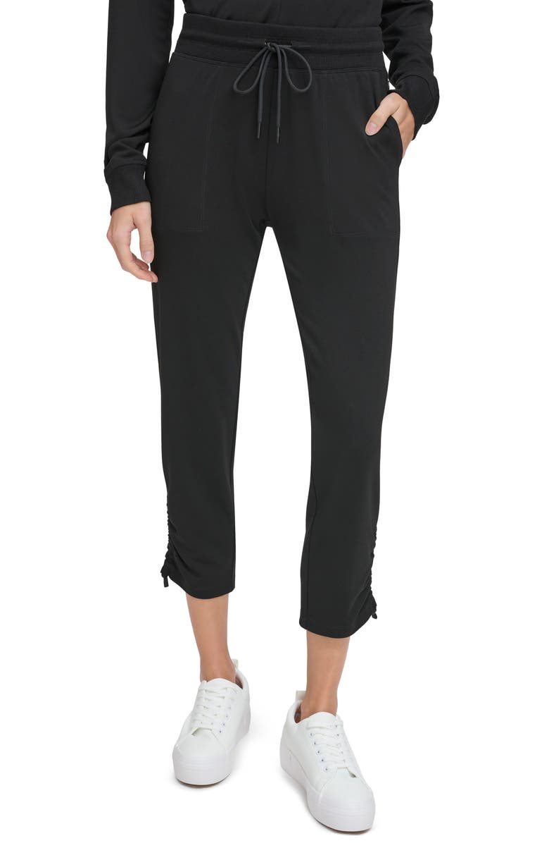 Andrew Marc Sport Cinched Hem Pull-On Pants, Main, color, 