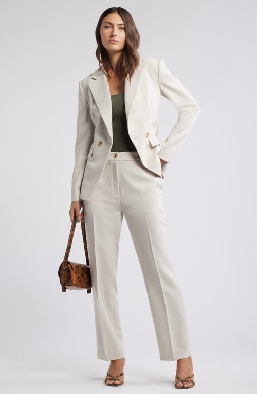 Open Edit The Icon Straight Leg Pants In Brown