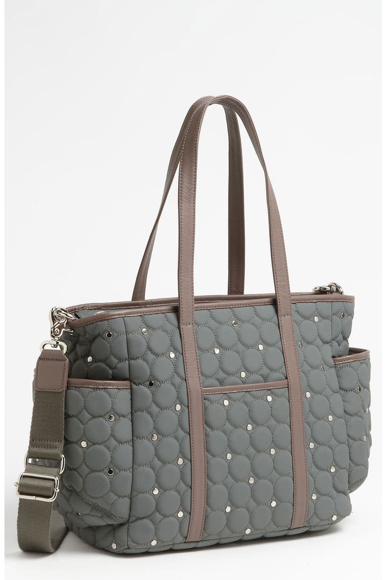 'Marissa' Baby Bag, Main, color, LAVENDER/ GREY