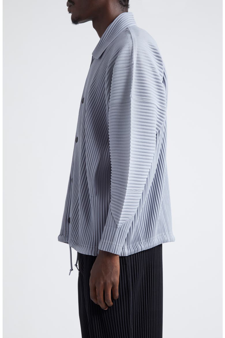Monthly Colors August Pleated Cardigan, Alternate, color, MOLE GRAY