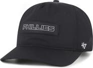 '47 Men's '47 Black Philadelphia Phillies Quiet Outdoors Hitch Adjustable Hat