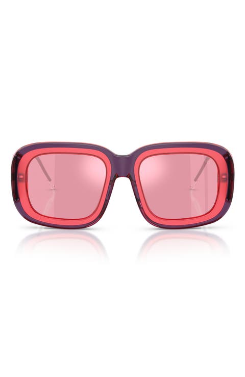52mm Square Sunglasses