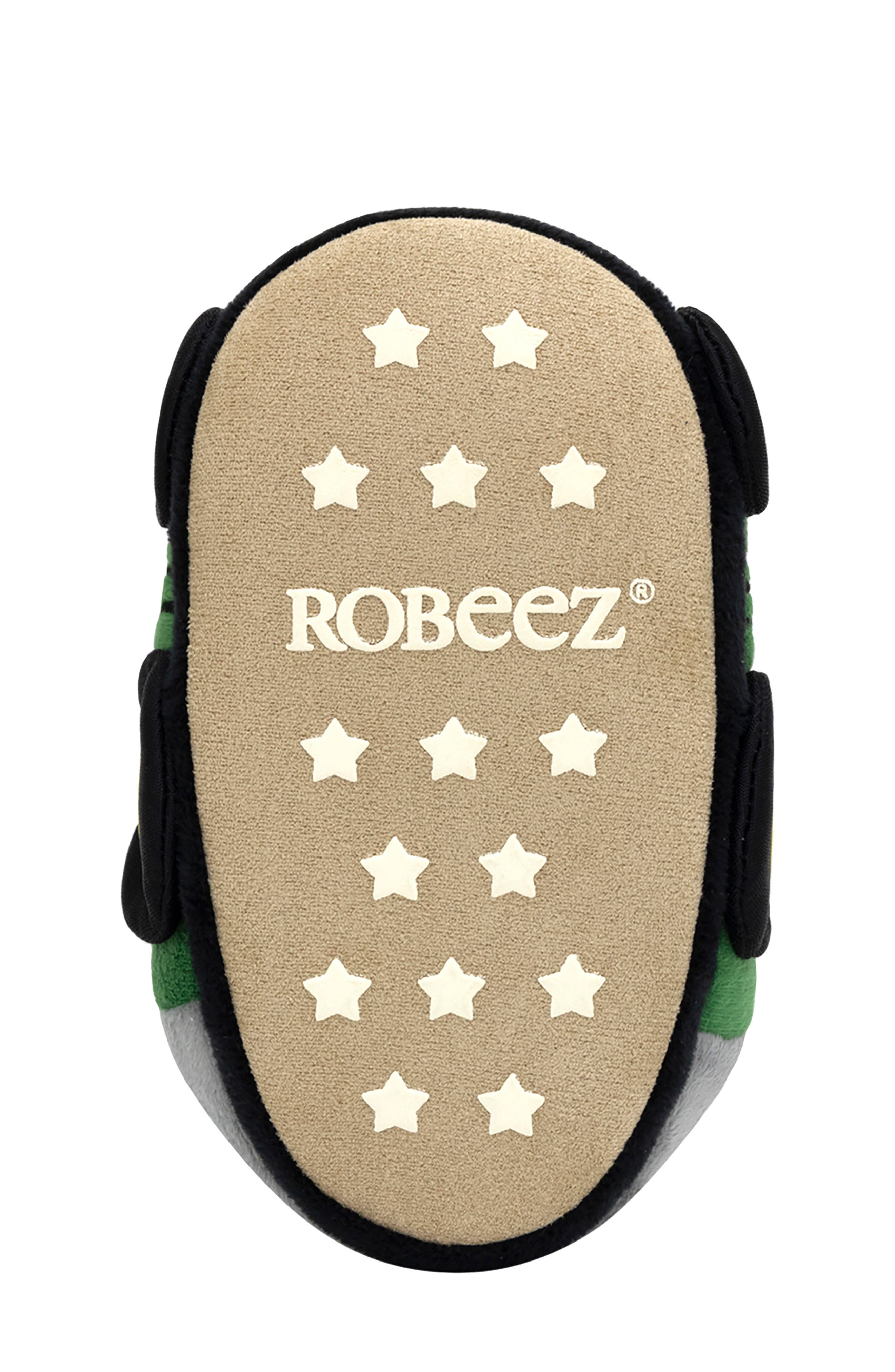 Robeez<sup>®</sup> Kids' Tractor LIght-Up Slipper, Alternate, color, Green