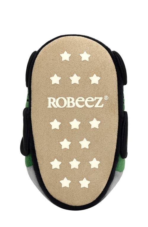 Robeez ® Kids' Tractor Slipper In Green