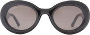 Balenciaga 50mm Round Sunglasses