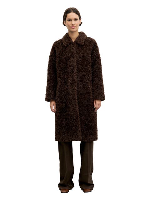 Asta Mid-Length Teddy Coat