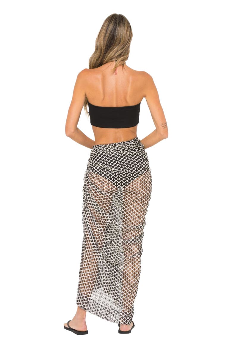 Sorrento Skirt, Alternate, color, Black/Champagne